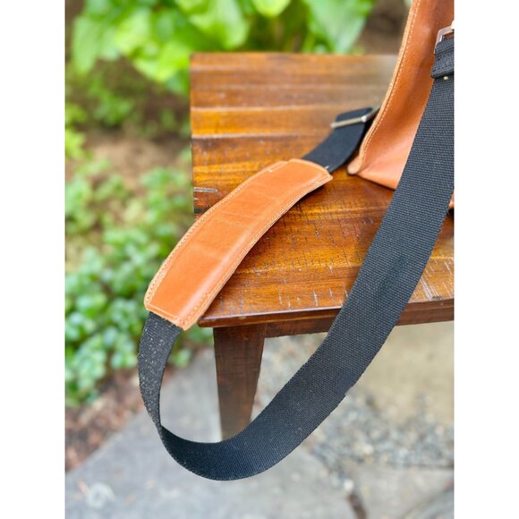 Jack Spade Brown Leather Messenger Bag / Brown Leather Messenger Bag - Picture 8 of 12